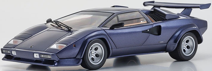 Kyosho 1/18 ランボルギーニ カウンタック LP5000 クワトロバルボーレ ダークブルー