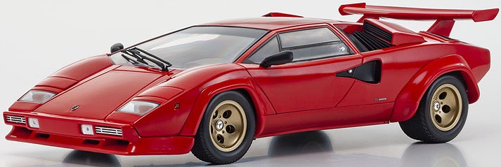 Kyosho 1/18 ランボルギーニ カウンタック LP5000 クワトロバルボーレ レッド/ゴールドホイール