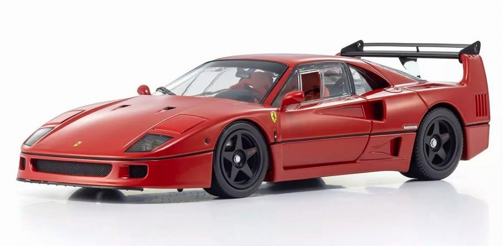 Kyosho 1/18 フェラーリ F40 ライトウェイト LMウイング (レッド)