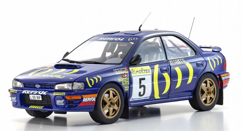 Kyosho 1/18 スバル インプレッサ 1995 モンテカルロ #5