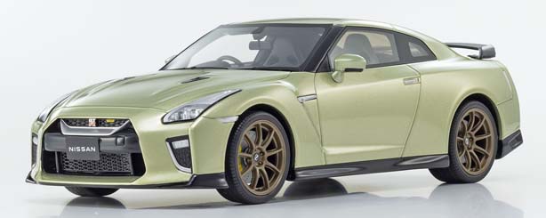 Kyosho 1/18 日産 GT-R プレミアムエディション T-Spec (ミレニアムジェイド) 限定 500個