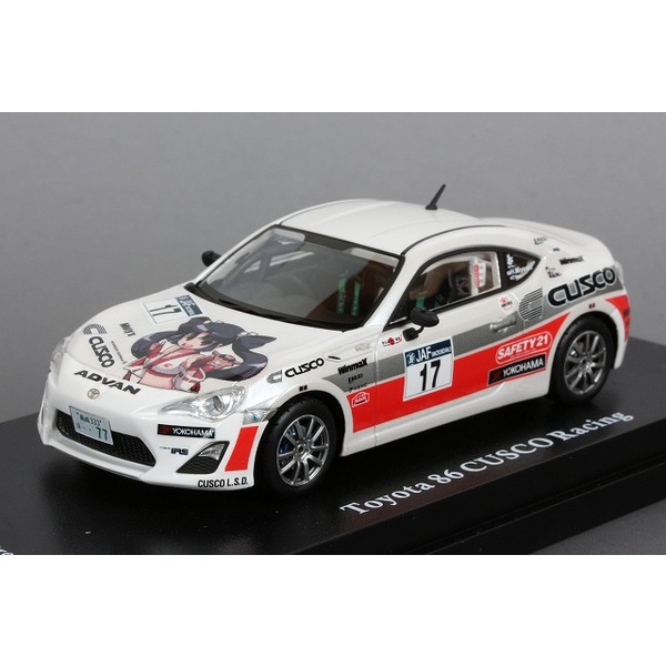 【LA-X】 1/43 トヨタ 86 CUSCO Racing 2012 全日本ラリー モントレー No,17