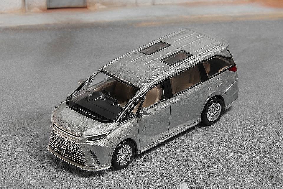 DIECAST TEAM 1/64 Lexus LM (AW10) -RHD - グレー
