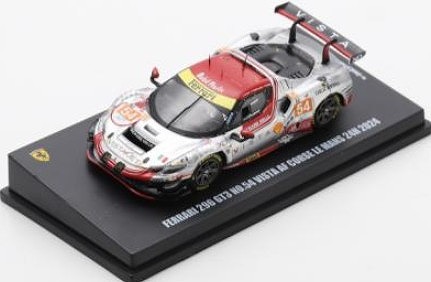 LOOKSMART 1/64 Ferrari 296 GT3 No.54 Vista AF Corse Le Mans 24H 2024 T. Flohr - F. Castellacci - D. Rigon