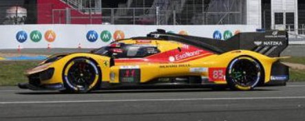 <予約 2027/1-3月発売予定> LOOKSMART 1/64 Ferrari 499P - No. 83 AF Corse 7th Le Mans 24H 2026 Y. Ye - R. Kubica - P. Hanson
