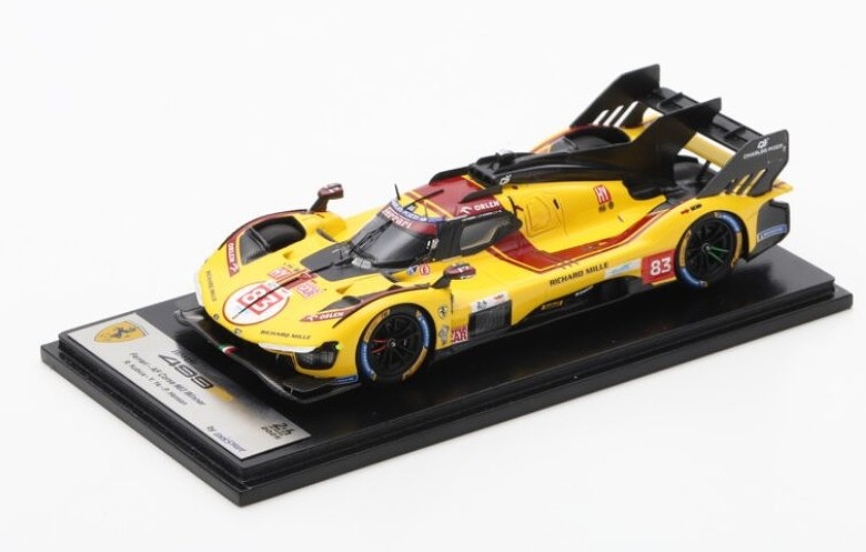 LOOKSMART 1/43 Ferrari 499P No.83 AF CORSE Winner Le Mans 24H 2025 R.Kubica-Y.Ye-P.Hanson