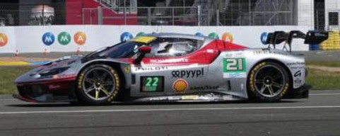 <予約 2027/1-3月発売予定> LOOKSMART 1/43 Ferrari 296 GT3 Evo - No. 21 Vista AF Corse Le Mans 24H 2026 F. Heriau - S. Mann - A. Rovera