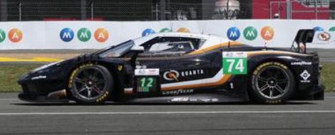 <予約 2027/1-3月発売予定> LOOKSMART 1/43 Ferrari 296 GT3 Evo - No. 74 Kessel Racing Le Mans 24H 2026 D.Blattner-L.Patrese-D.Marschall