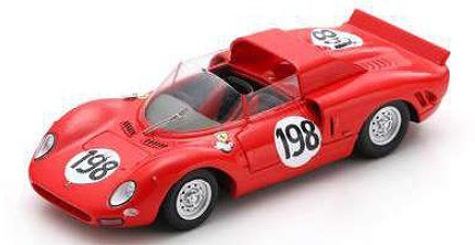<予約 2027/1-3月発売予定> LOOKSMART 1/43 Ferrari 275 P2 No.198 Winner Targa Florio 1965 L.Bandini-N.Vaccarella