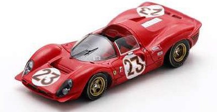 <予約 2027/1-3月発売予定> LOOKSMART 1/43 Ferrari 330 P3/P4 No.23 Winner Daytona 24H 1967 L.Bandini-C.Amon