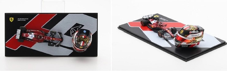 <予約 2026/7-9月発売予定> LOOKSMART 1/43 Abu Dhabi GP 2025 - Charles Leclerc