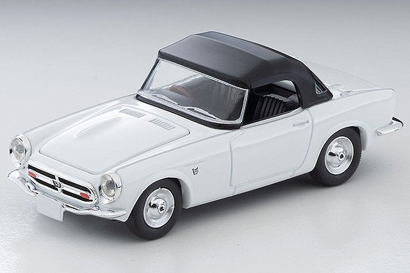 124 ホンダ　S800 ミニカー TOMICA LIMITED VINTAGE 1/64 ホンダ S800 クローズドトップ（白）