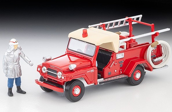 TOMICA LIMITED VINTAGE 1/64 日産 パトロール ポンプ消防車（フィギュア付）