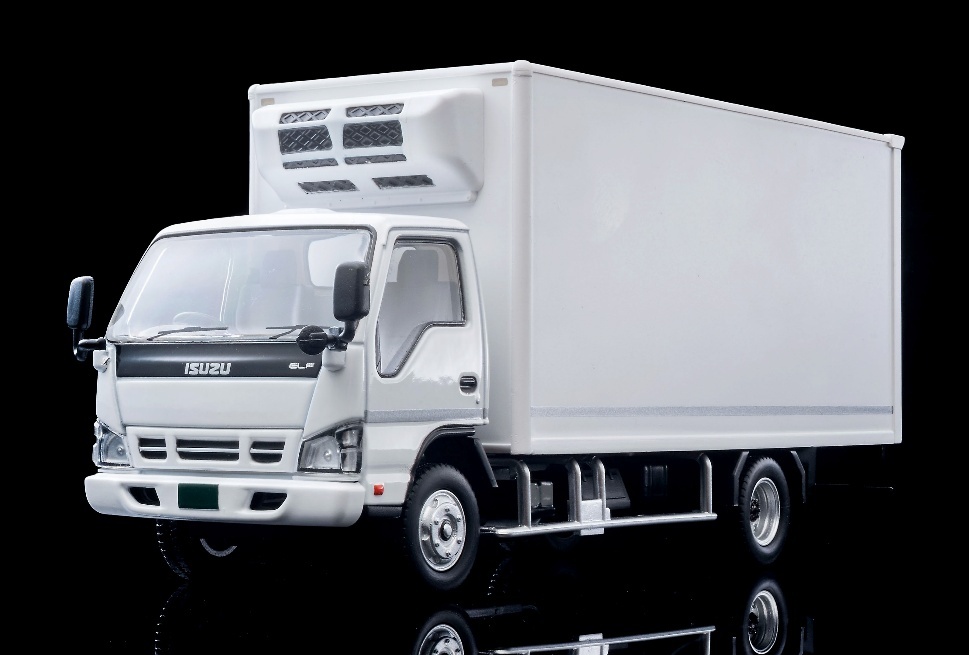 <予約 2027/2月発売予定> TOMICA LIMITED VINTAGE NEO 1/64 LV-N285d いすゞエルフ パネルバン 配送車 (白)