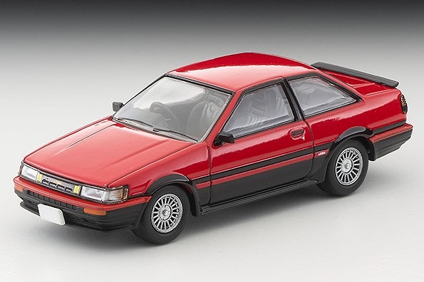 TOMICA LIMITED VINTAGE NEO 1/64 トヨタ カローラレビン 2ドア GT-APEX 85年式（赤／黒）