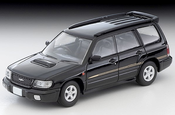 TOMYTEC 1/64 スバル フォレスター S／tb（黒）97年式