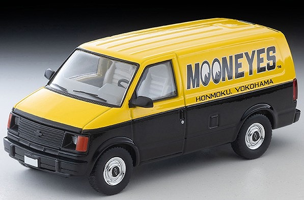 <予約 2026/12月発売予定> TOMICA LIMITED VINTAGE NEO 1/64 シボレー　アストロ　バン　（ＭＯＯＮＥＹＥＳ）　黄／黒