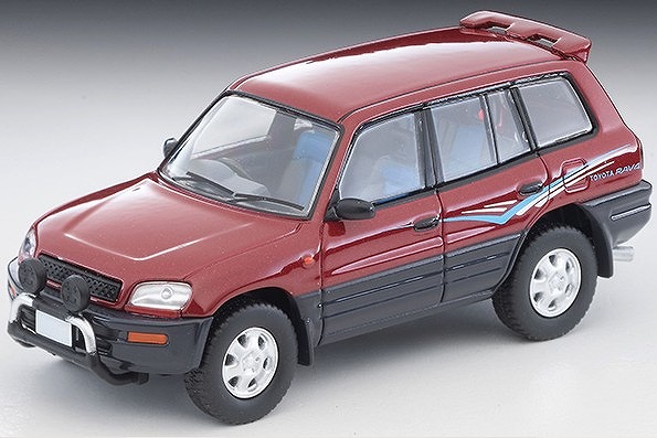 TOMICA LIMOTED VINTAGE NEO 1/64 トヨタ RAV4L V（ワイン／グレー）95年式