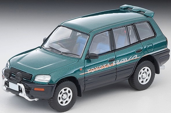 TOMICA LIMITED VINTAGE NEO 1/64 トヨタ RAV4J V（緑／グレー）95年式