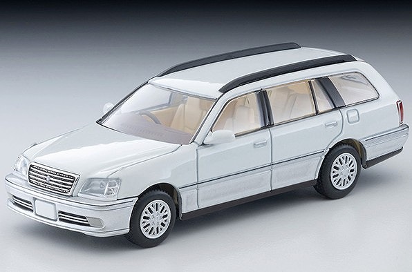 <予約 2026/10月発売予定> TOMICA LIMITED VINTAGE NEO 1/64 トヨタ クラウンエステート ロイヤルサルーン （白／銀）2000年式