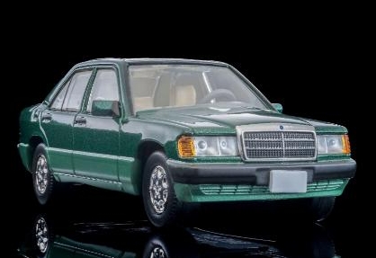 <予約　2027/1月以降発売予定> TOMICA LIMITED VINTAGE NEO 1/64 メルセデスベンツ　１９０　Ｅ　（グリーン）９２年式