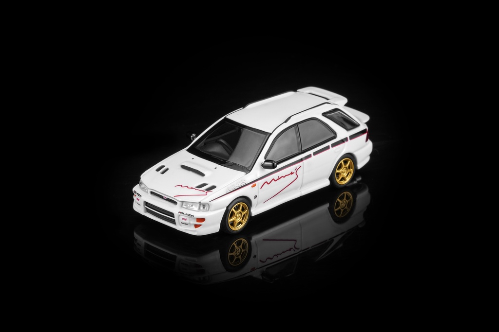 <予約 2026年10月下旬以降順次入荷予定> MOTORHELIX 1/64 スバル Impreza Wagon WRX STi ver. VI Mine's Livery