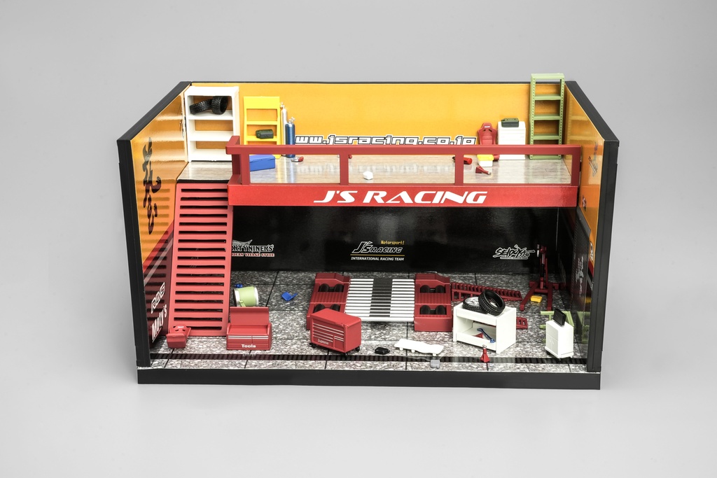 <予約 2026年10月下旬以降順次入荷予定> MOTORHELIX 1/64 J's Racing Theme Garage