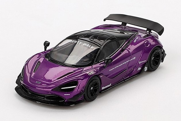 MINI GT 1/64 マクラーレン 720S LB★Works パープル(右ハンドル)