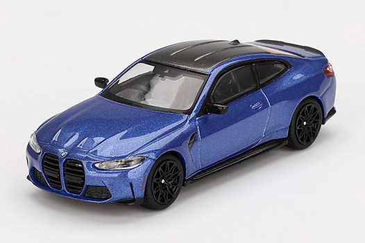 MINI GT 1/64 BMW M4 コンペティション (G82) ポルティマオブルー(左ハンドル)