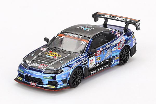 MINI GT 1/64 Nissan シルビア (S15) D1 GP 2023 #70D-MAX
