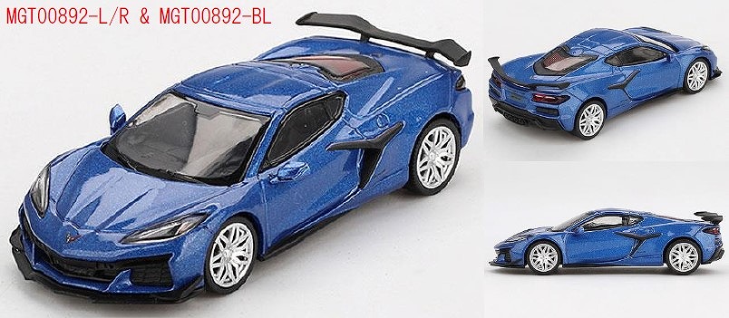 MINI GT 1/64 シボレー コルベット Z06 2023エルクハートレイク