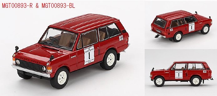 MINI GT 1/64 レンジ ローバー インターナショナルヒルラリー 1971
