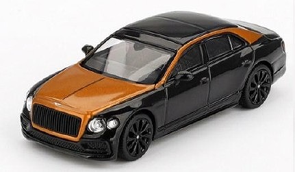 MINI GT 1/64 ベントレー フライングスパー Neptune Orange Flame / Onyx(左ハンドル)