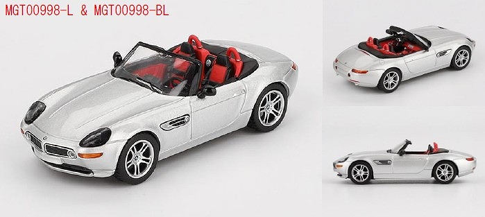 MINI GT 1/64 BMW Z8 シルバー(左ハンドル)