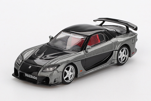 MINI GT 1/64 マツダ RX-7 VeilSide Fortune Grey(右ハンドル)