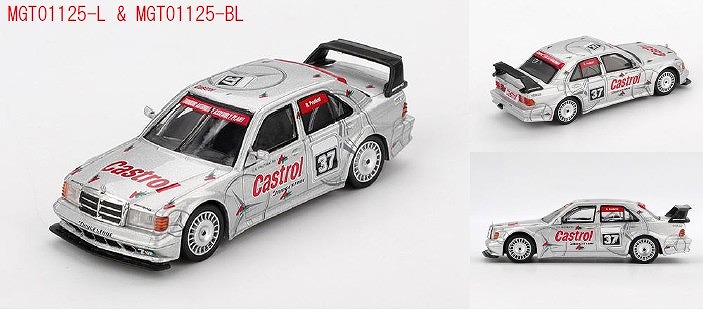 MINI GT 1/64 メルセデス ベンツ 190E 2.5-16 エボリューション II SE Asia Touring Car Championship 1995 #37