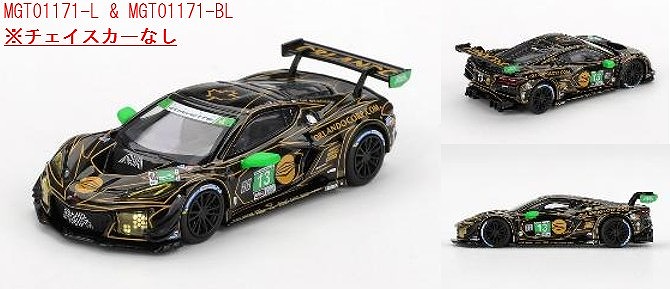<予約 2026/4月以降発売予定> MINI GT 1/64 シボレー コルベット Z06 GT3.R IMSA デイトナ24時間 2025 #13 AWA