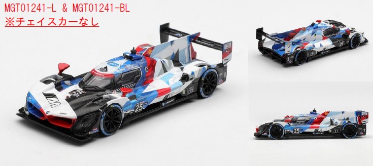 <予約 2026/9月発売予定> MINI GT 1/64 BMW M ハイブリッド V8 GTP IMSA デイトナ24時間 2024#25 BMW M Team RLL