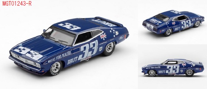 <予約 2026/11月発売予定> MINI GT 1/64 フォード XB ファルコン GT バサースト 1000 1974#33(右ハンドル) オーストラリア限定