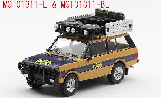 <予約 2026/9月発売予定> MINI GT 1/64 レンジ ローバー 1981 キャメルトロフィー スマトラN.Sudmann & F.Hofmann(左ハンドル)