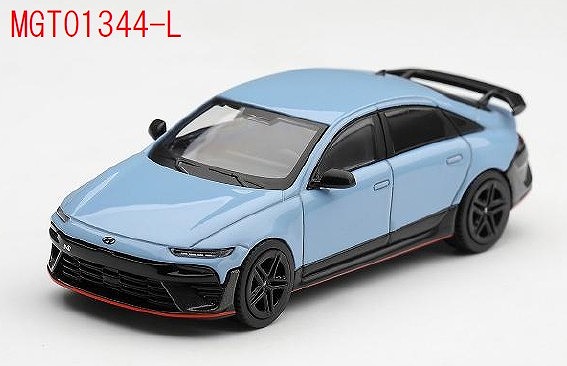 <予約 2026/11月発売予定> MINI GT 1/64 Hyundai アイオニック 6N パフォーマンス ブルーパール(左ハンドル) 韓国限定