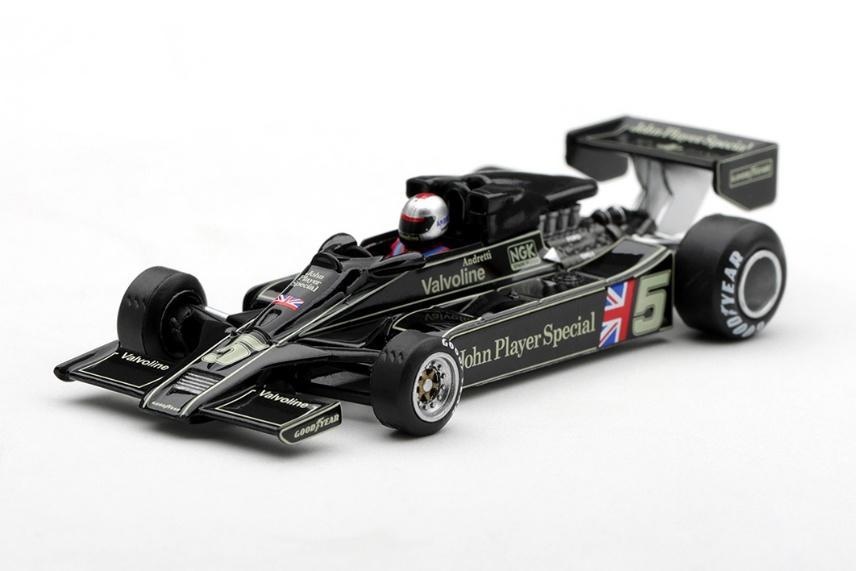 <予約 2027/2月発売予定> MINI GT 1/64 ロータス 78 アメリカ西グランプリ 1977 優勝車 #5 マリオ・アンドレッティ ブリスター