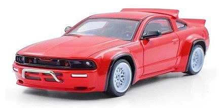 MODELMODEL 1/64 Pandem Mustang レッド