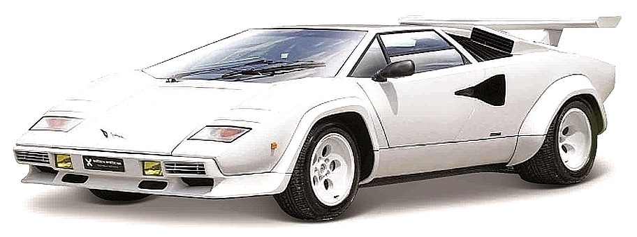 <予約 2026年12月～2027年1月下旬発売予定> Maisto 1/64 SI ランボルギーニ カウンタック(クラッシック) ホワイト