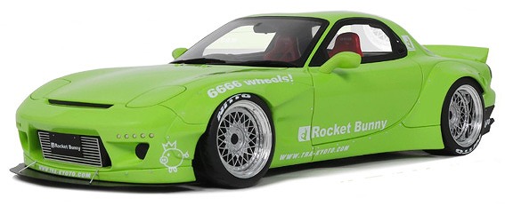 予約 2025/1-2月下旬発売予定> OTTO 1/18 ロケットバニー マツダ
