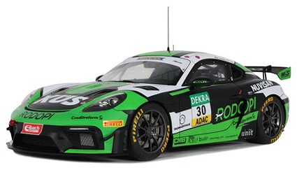 <予約 2026/12月下旬発売予定> OTTO 1/18 ポルシェ ケイマン 718 GT4 RS クラブスポーツ ADAC GT4 2023 #30　限定生産