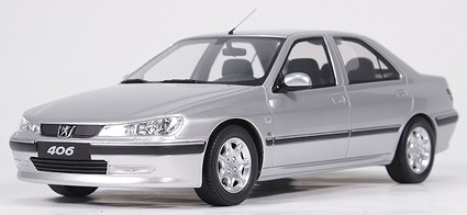 <予約 2026/1月下旬発売予定> OTTO 1/18 プジョー 406 3.0 V6 24V 2000 (シルバー)限定生産品