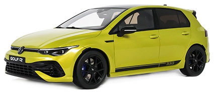 <予約 2027/4月発売予定> OTTO 1/18 フォルクスワーゲン ゴルフ VIII R 333 リミテッドエディション 2023 (イエロー)限定生産品