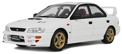 OTTO 1/18 スバル インプレッサ WRX STi タイプ RA 2000 (ホワイト) 世界限定 2,000個