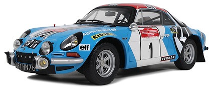 アルピーヌ A110 1800 ラリー 予約 2025/1-2月下旬発売予定> OTTO 1/12 アルピーヌ A110 1800